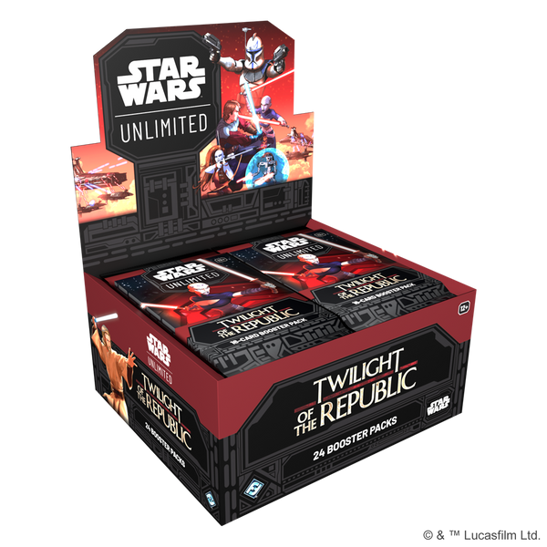 Star Wars Unlimited - Booster Display - Twilight of the Republic