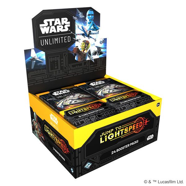 Star Wars Unlimited - Booster Display - Jump to Lightspeed