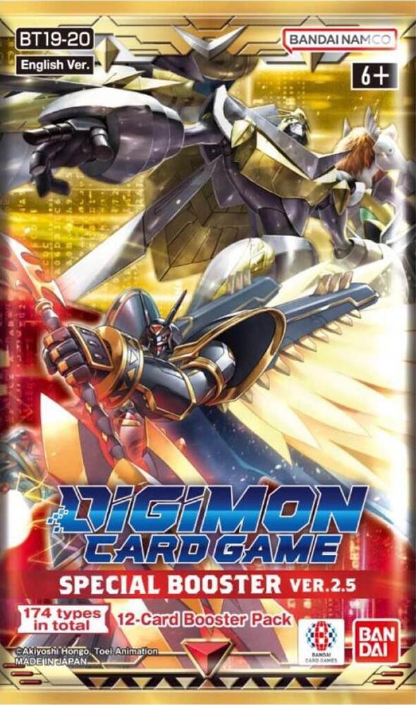 Digimon - Special Booster 2.5 - BT19 & BT20 - Booster Case