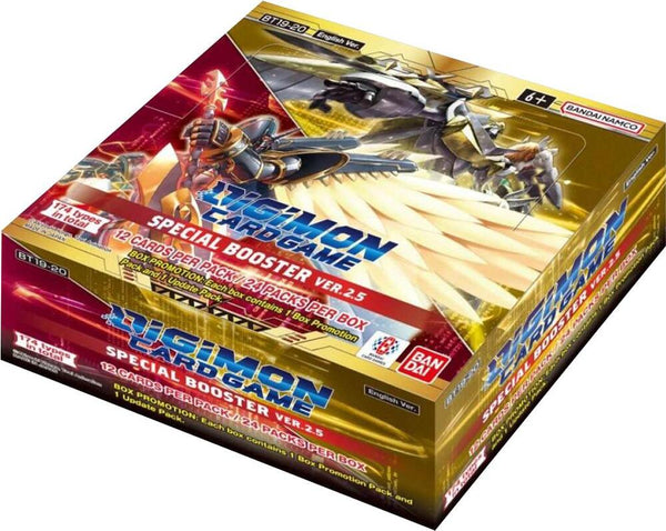 Digimon - Special Booster 2.5 - BT19 & BT20 - Booster Display