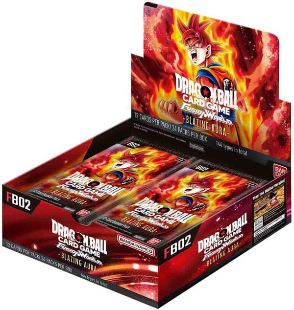 DBS Fusion World - FB02 - Blazing Aura Booster Display