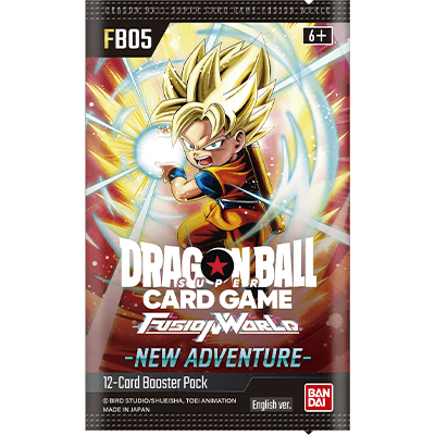 DBS Fusion World - FB05 - New Adventure - Booster Pack