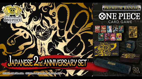 One Piece Card Game Japanese Version 2nd Year Anniversary Set