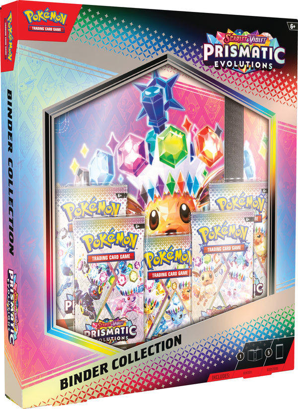 Pokemon Prismatic Evolutions Binder Collection