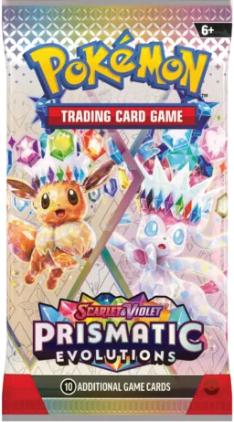 Pokemon Prismatic Evolutions Tech Sticker Collection - Sylveon