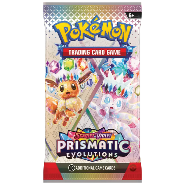 Pokemon Prismatic Evolutions Tech Sticker Collection - Leafeon