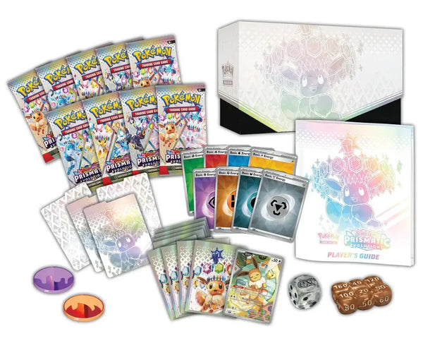 Pokemon Prismatic Evolutions Elite Trainer Box