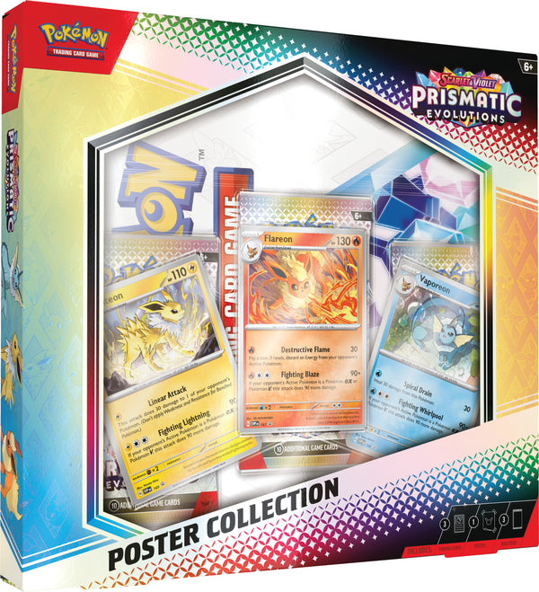 Pokemon Prismatic Evolutions Poster Collection