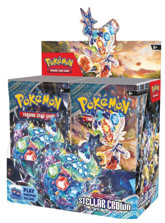 Pokemon Stellar Crown Booster Display (36 Packs)