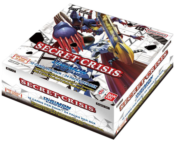 Digimon - BT17 - Secret Crisis Booster Display