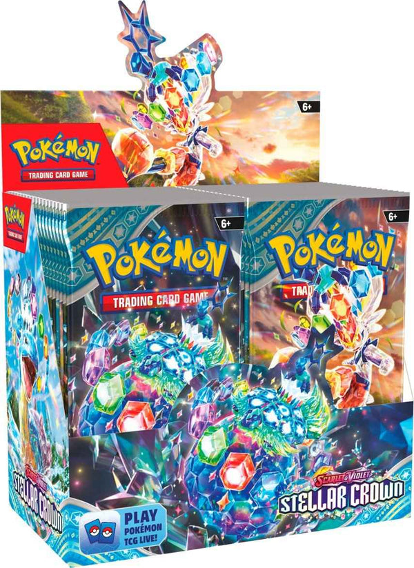 Pokemon Stellar Crown Booster Display (36 Packs)